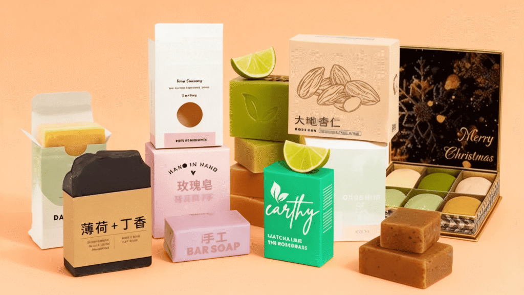 custom soap packaging