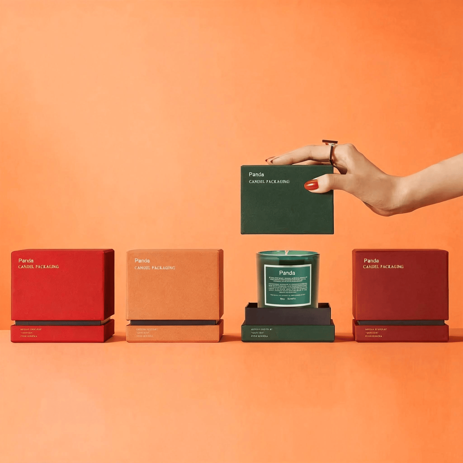 Two Piece Candle Boxes